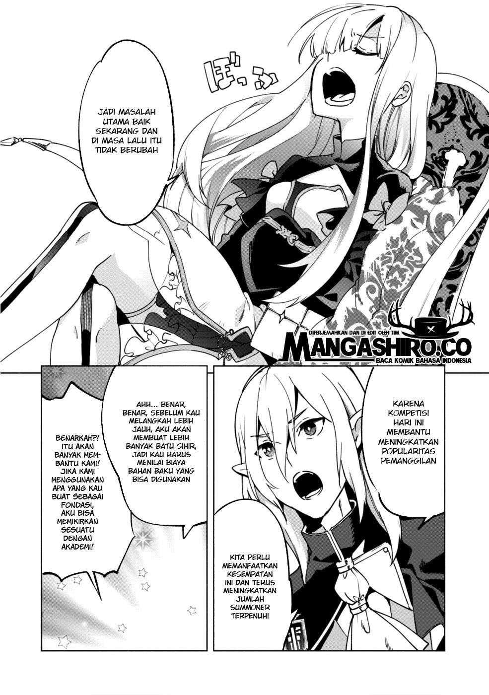 Kenja no Deshi wo Nanoru Kenja The Comic Chapter 29 Bahasa Indonesia