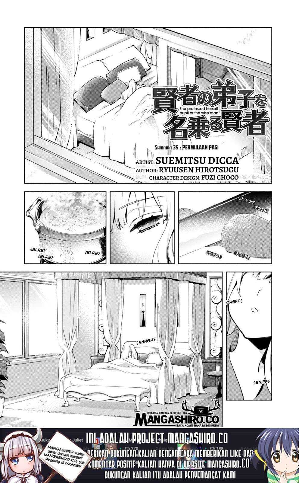 Kenja no Deshi wo Nanoru Kenja The Comic chapter 35