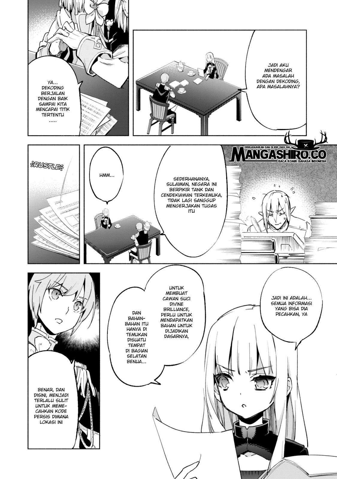 Kenja no Deshi wo Nanoru Kenja The Comic chapter 35