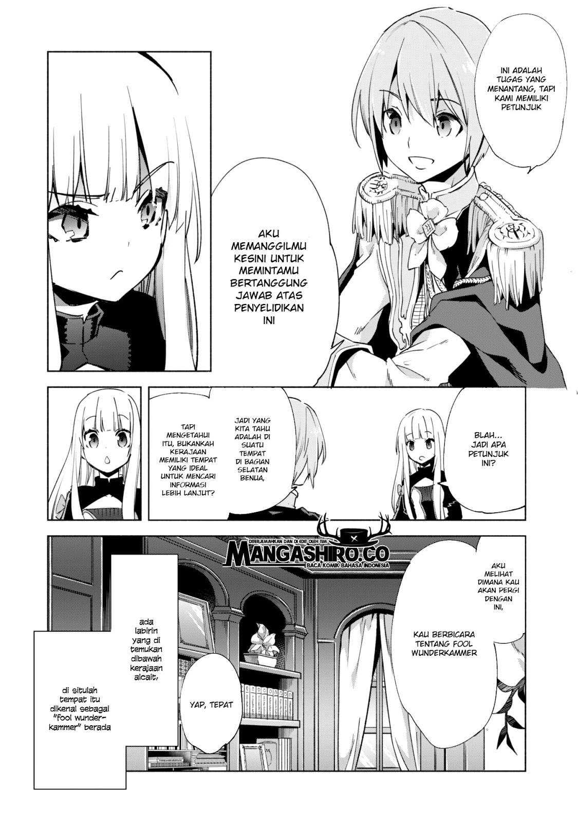 Kenja no Deshi wo Nanoru Kenja The Comic chapter 35