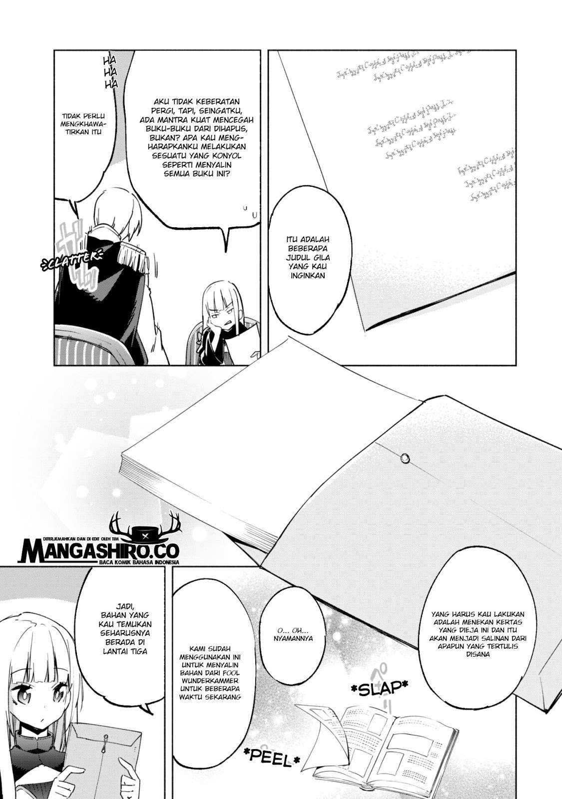 Kenja no Deshi wo Nanoru Kenja The Comic chapter 35