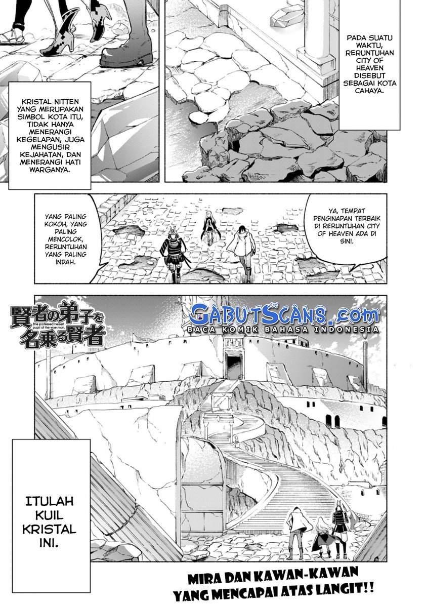 Kenja no Deshi wo Nanoru Kenja The Comic Chapter 50 Bahasa Indonesia