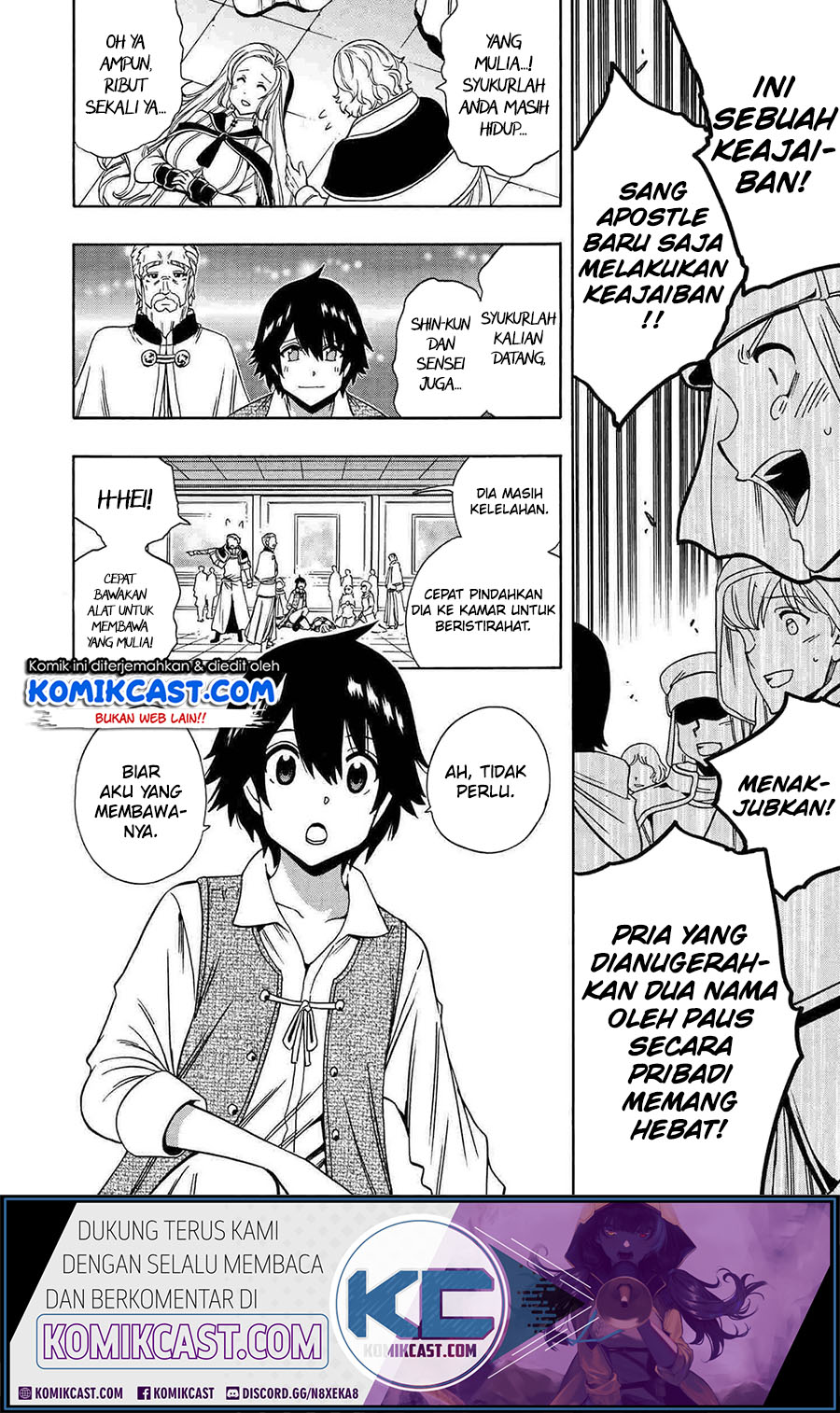 Kenja no Mago Chapter 61 Bahasa Indonesia