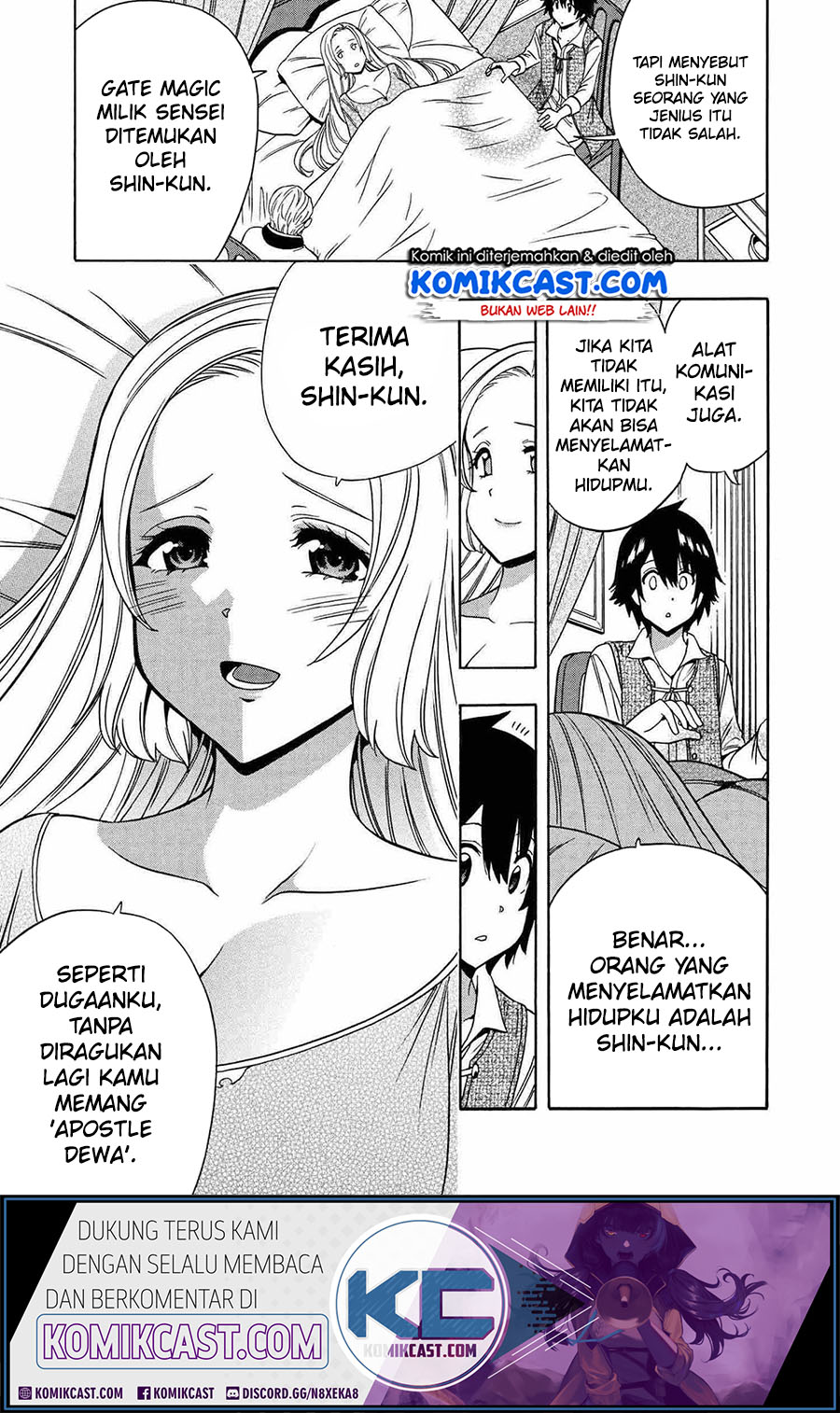 Kenja no Mago Chapter 61 Bahasa Indonesia