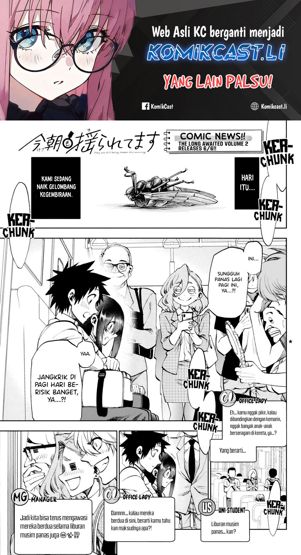 Kesa Mo Yuraretemasu Chapter 26 Bahasa Indonesia