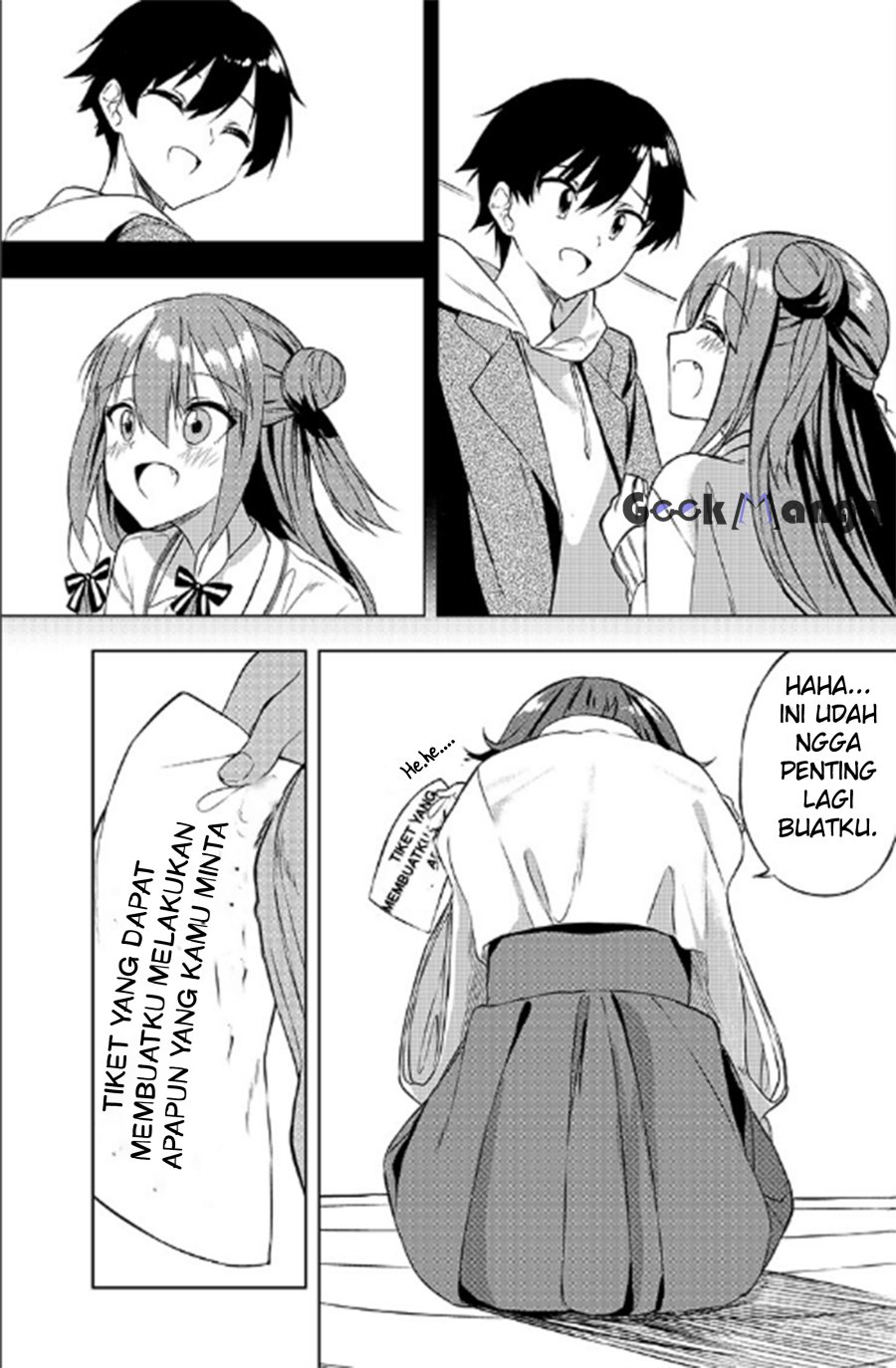 Kiite kuremasu yo ne? Senpai Chapter 03 Bahasa Indonesia