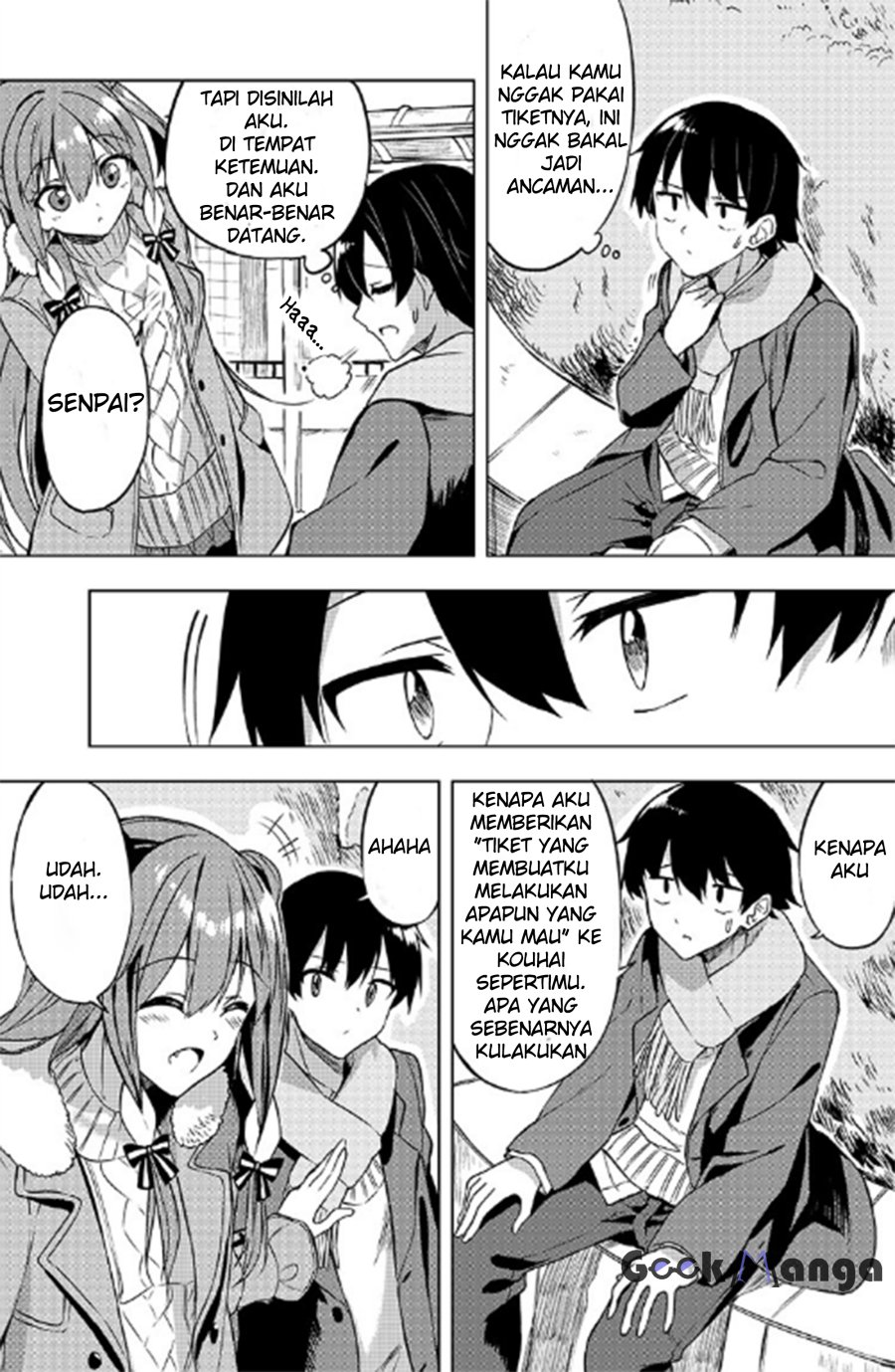 Kiite kuremasu yo ne? Senpai Chapter 03 Bahasa Indonesia
