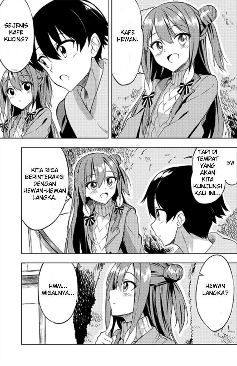 Kiite kuremasu yo ne? Senpai Chapter 03 Bahasa Indonesia