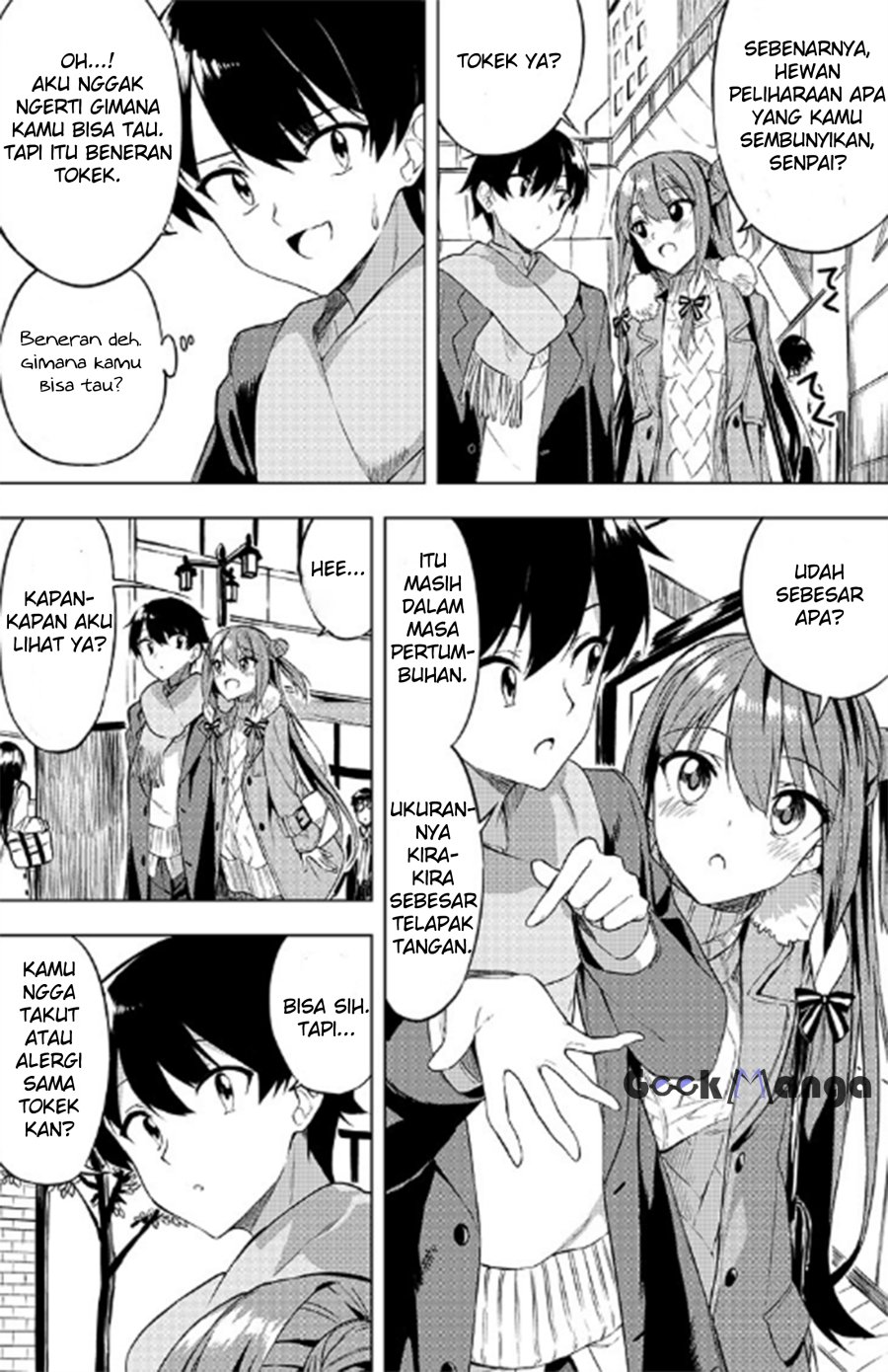 Kiite kuremasu yo ne? Senpai Chapter 03 Bahasa Indonesia