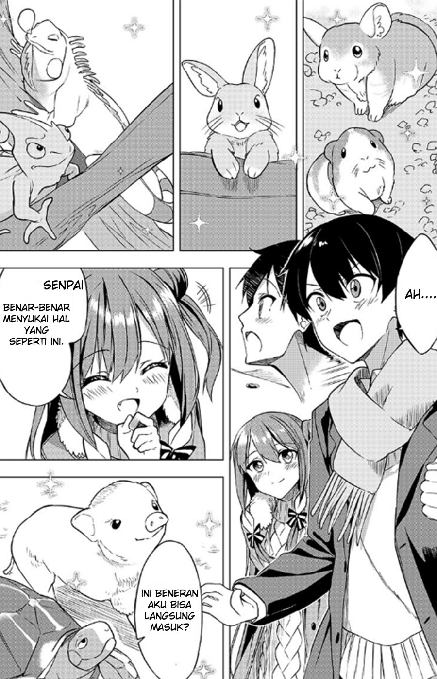 Kiite kuremasu yo ne? Senpai Chapter 03 Bahasa Indonesia