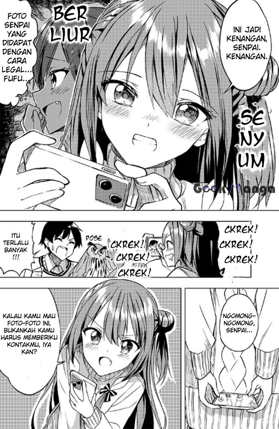 Kiite kuremasu yo ne? Senpai Chapter 03 Bahasa Indonesia