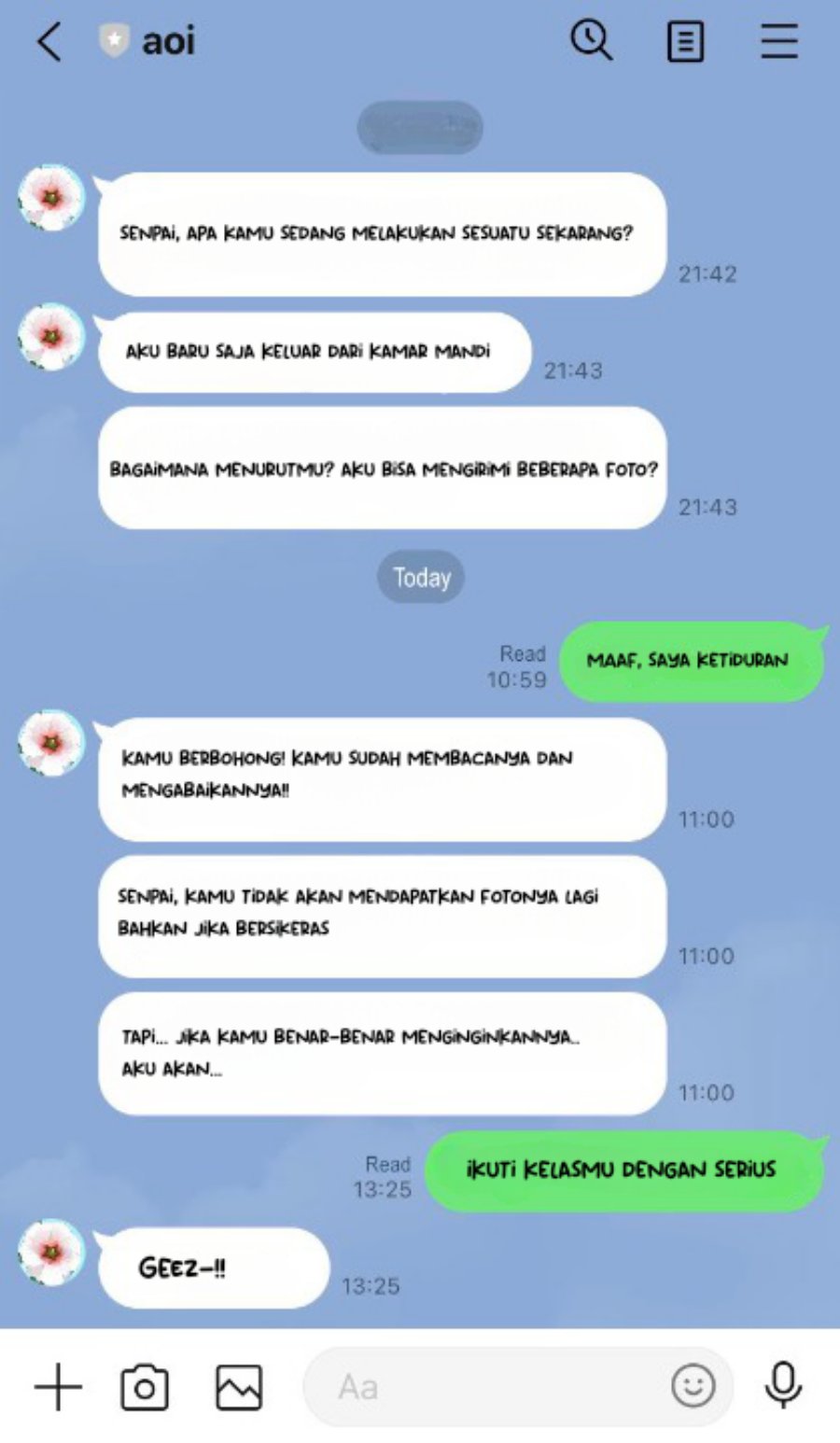 Kiite kuremasu yo ne? Senpai Chapter 04 Bahasa Indonesia