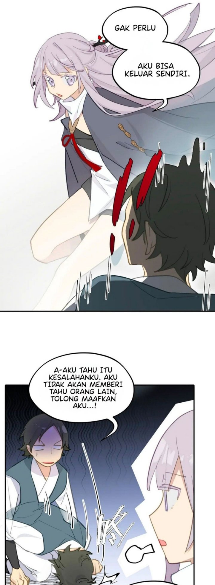 Kill the Male Lead to Become the Villainess Chapter 32 Bahasa Indonesia