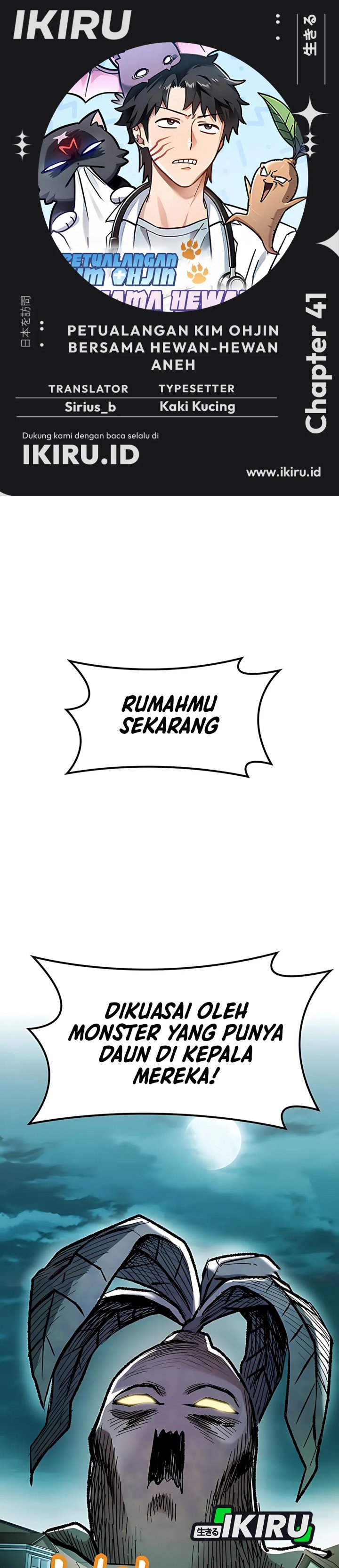 Kim Ohjin’s Adventures With Strange Animals Chapter 41 Bahasa Indonesia