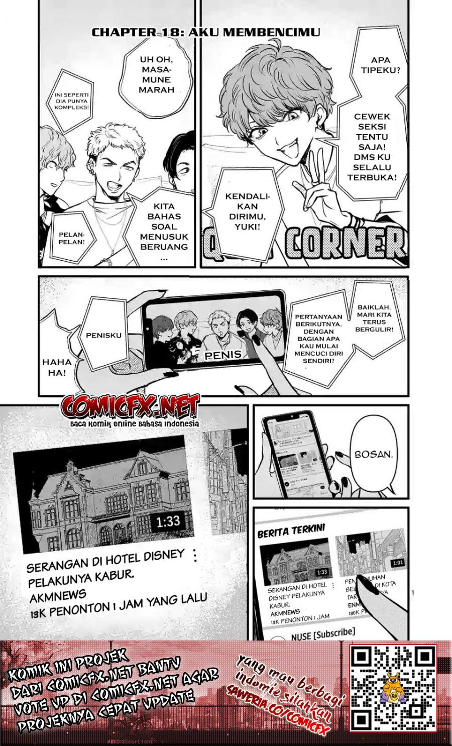 Kimi ni Koisuru Satsujinki Chapter 18.1 Bahasa Indonesia