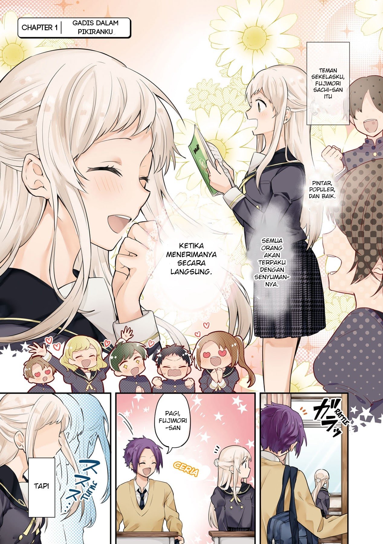 Kimi no Yokogao shika Mirenai chapter 1