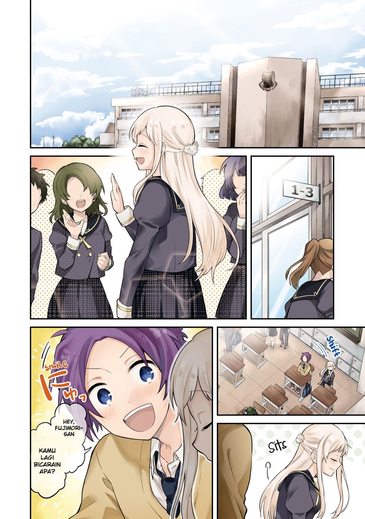 Kimi no Yokogao shika Mirenai chapter 1