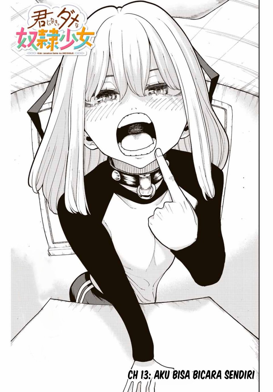 Kimi Janakya Dame na Dorei Shoujo chapter 13