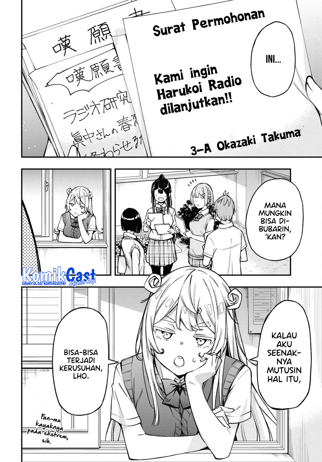 Kimi ga Radio wo Suki dakara Chapter 22 Bahasa Indonesia