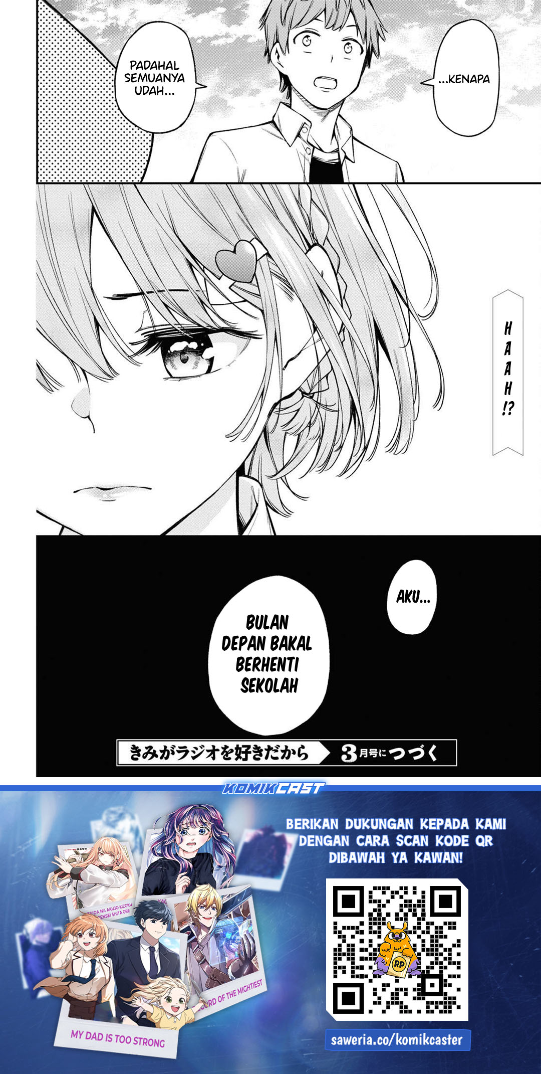 Kimi ga Radio wo Suki dakara Chapter 22 Bahasa Indonesia