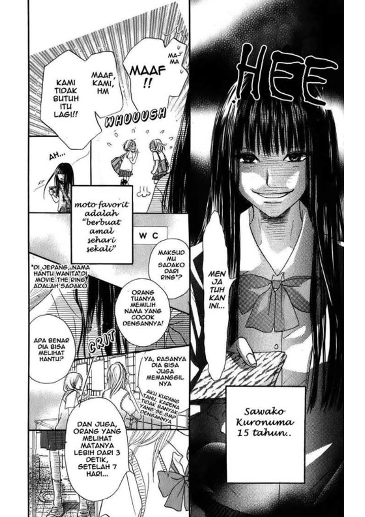 Kimi ni Todoke chapter 0