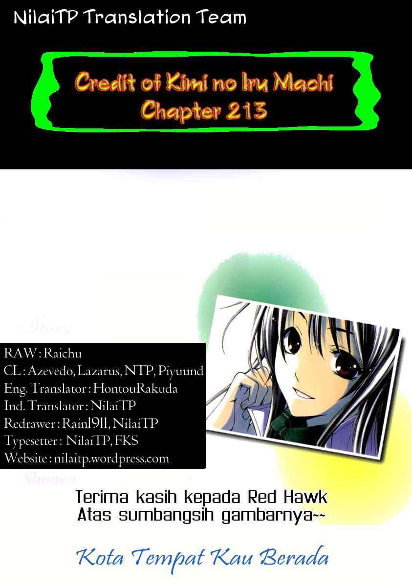 Kimi no Iru Machi chapter 213