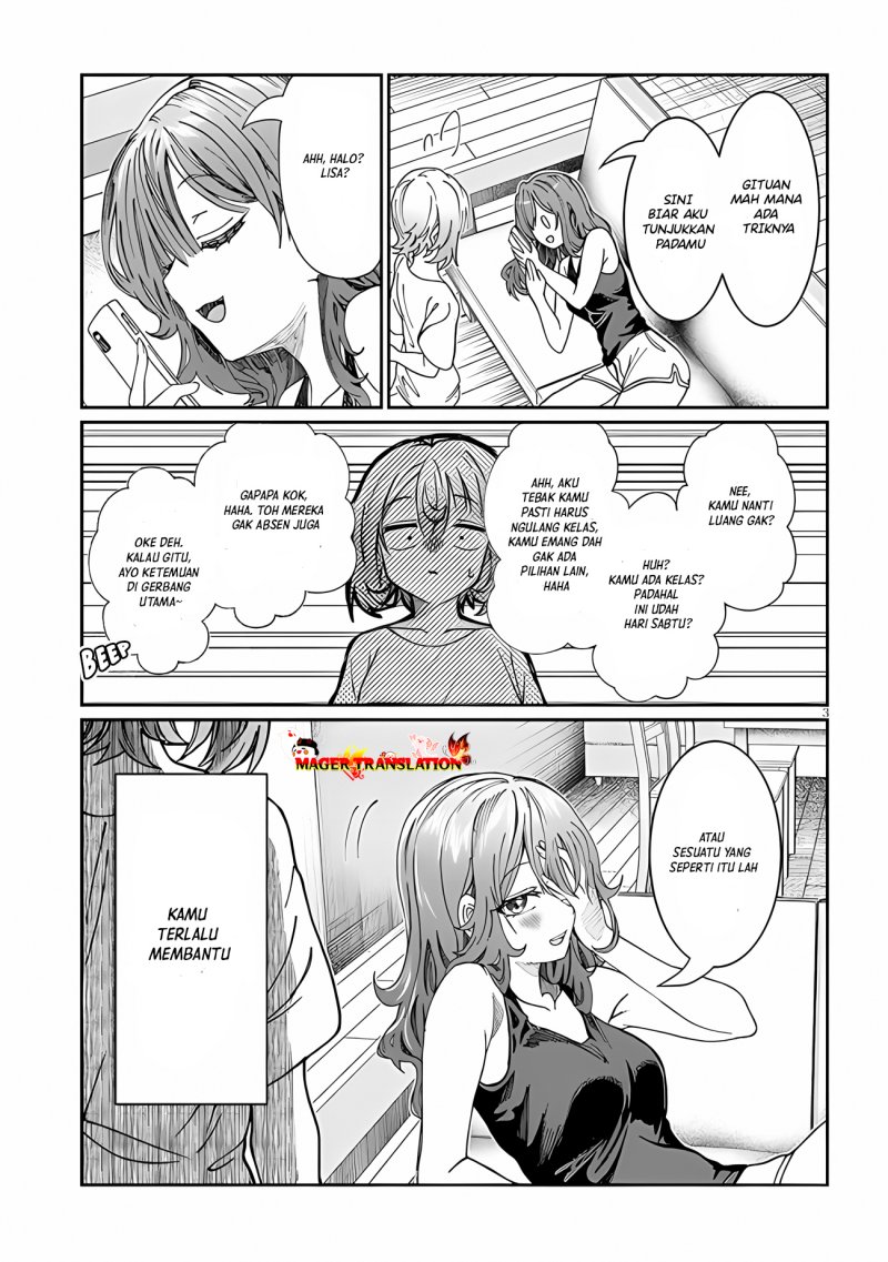 Kimi wa Yakamashi Tojite yo Kuchi wo! Chapter 23 Bahasa Indonesia