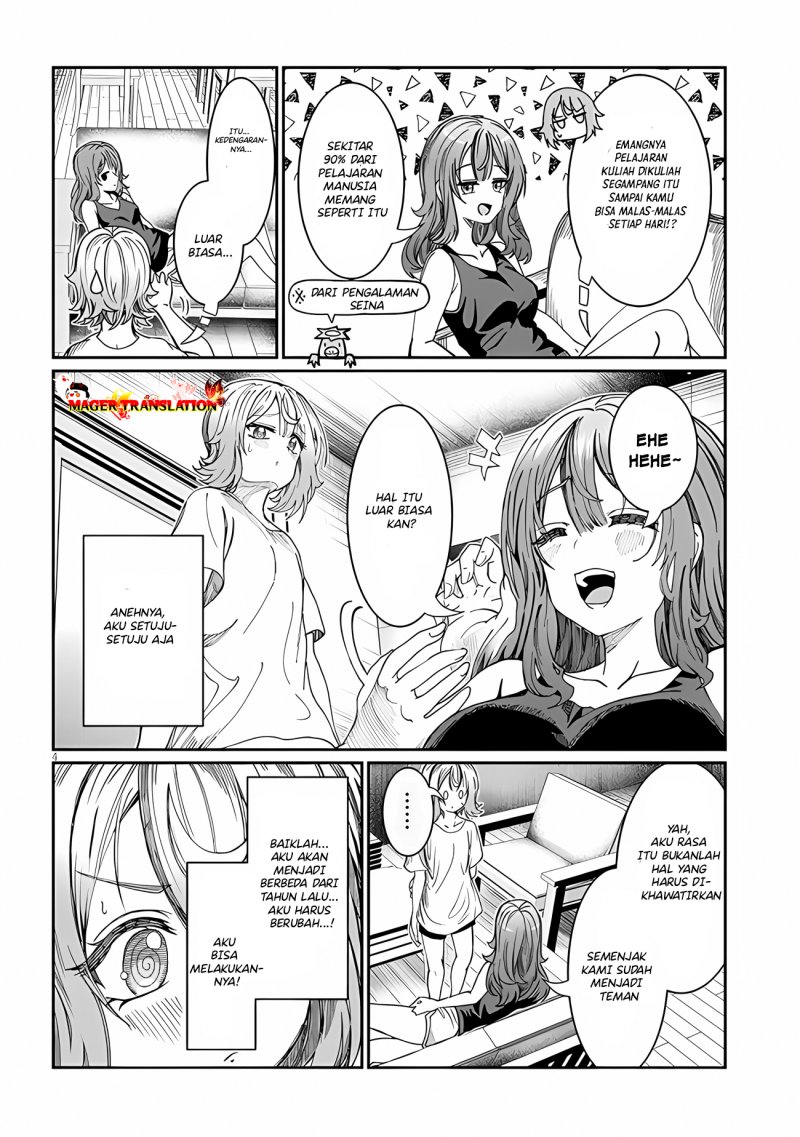 Kimi wa Yakamashi Tojite yo Kuchi wo! Chapter 23 Bahasa Indonesia