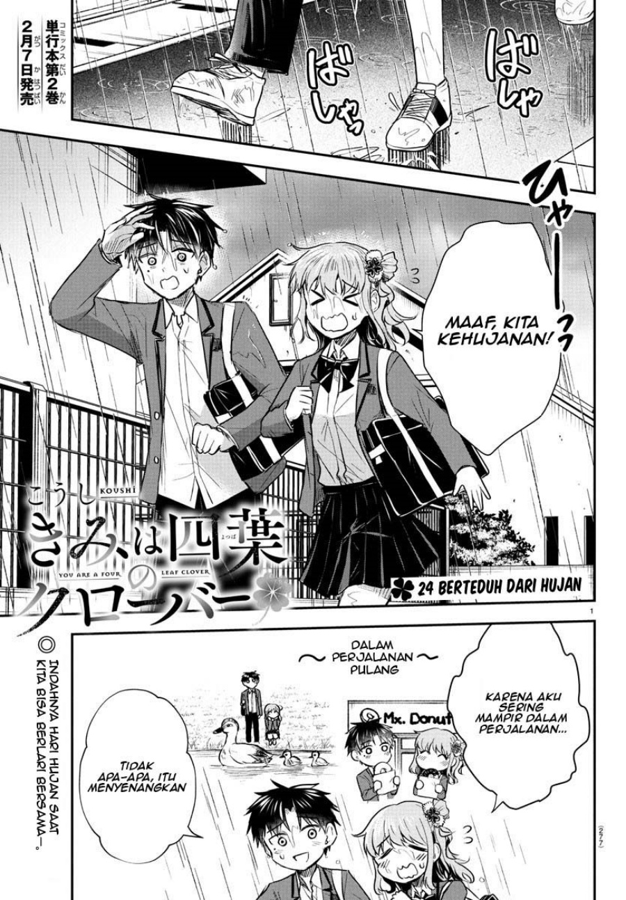Kimi wa Yotsuba no Clover Chapter 24 Bahasa Indonesia