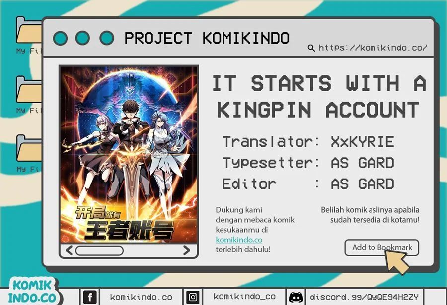 King Account At The Start (It Starts With a Kingpin Account) chapter 10