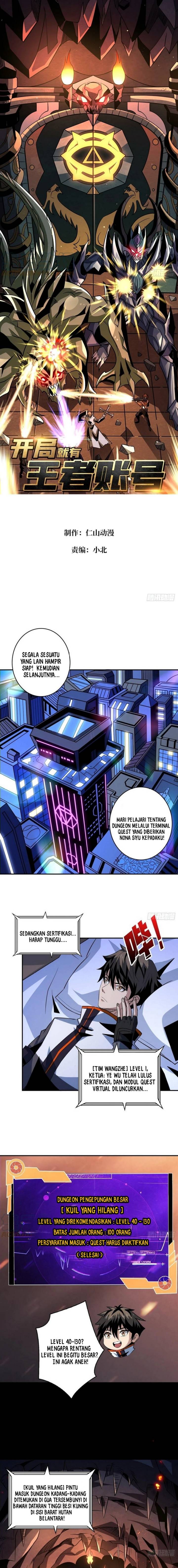 King Account At The Start (It Starts With a Kingpin Account) Chapter 123 Bahasa Indonesia