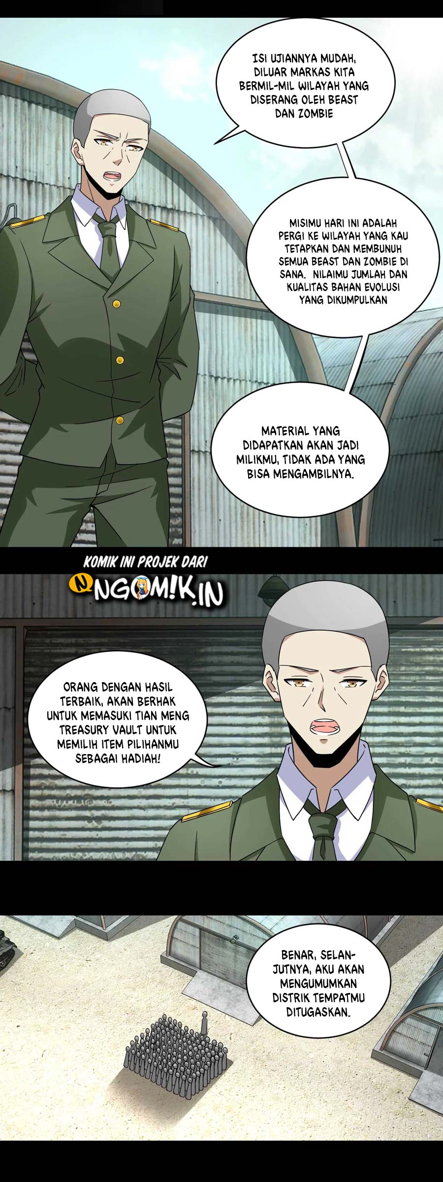 King of Apocalypse Chapter 163 Bahasa Indonesia