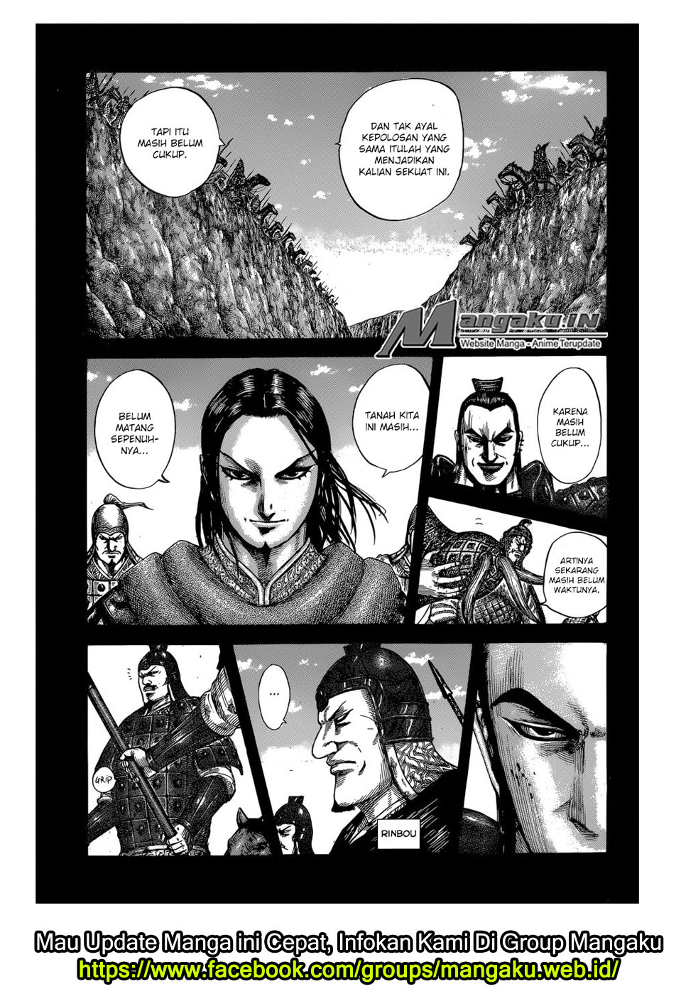 Kingdom Chapter 597 Bahasa Indonesia