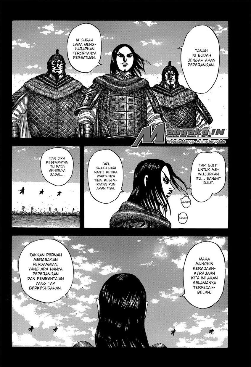 Kingdom Chapter 597 Bahasa Indonesia
