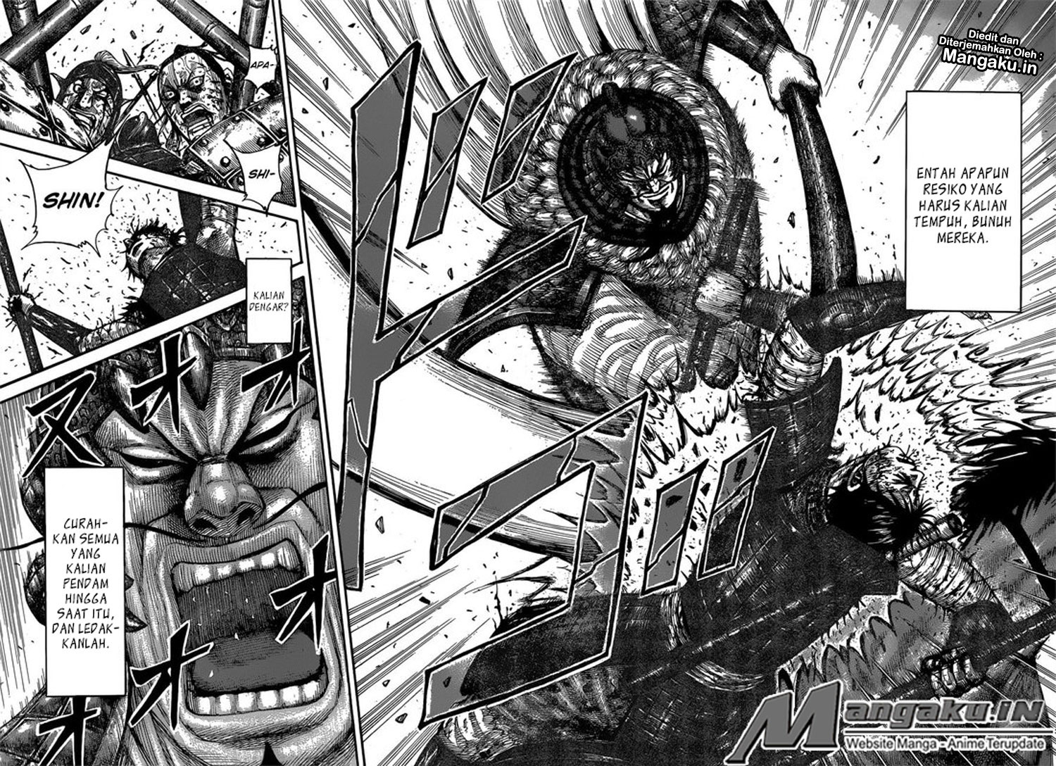 Kingdom Chapter 597 Bahasa Indonesia