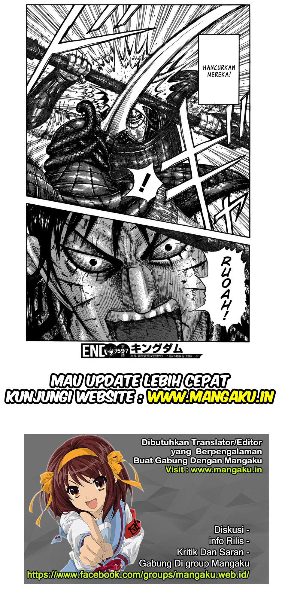 Kingdom Chapter 597 Bahasa Indonesia