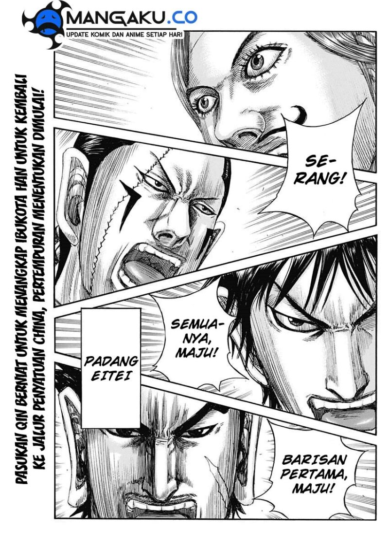 Kingdom Chapter 817 Bahasa Indonesia