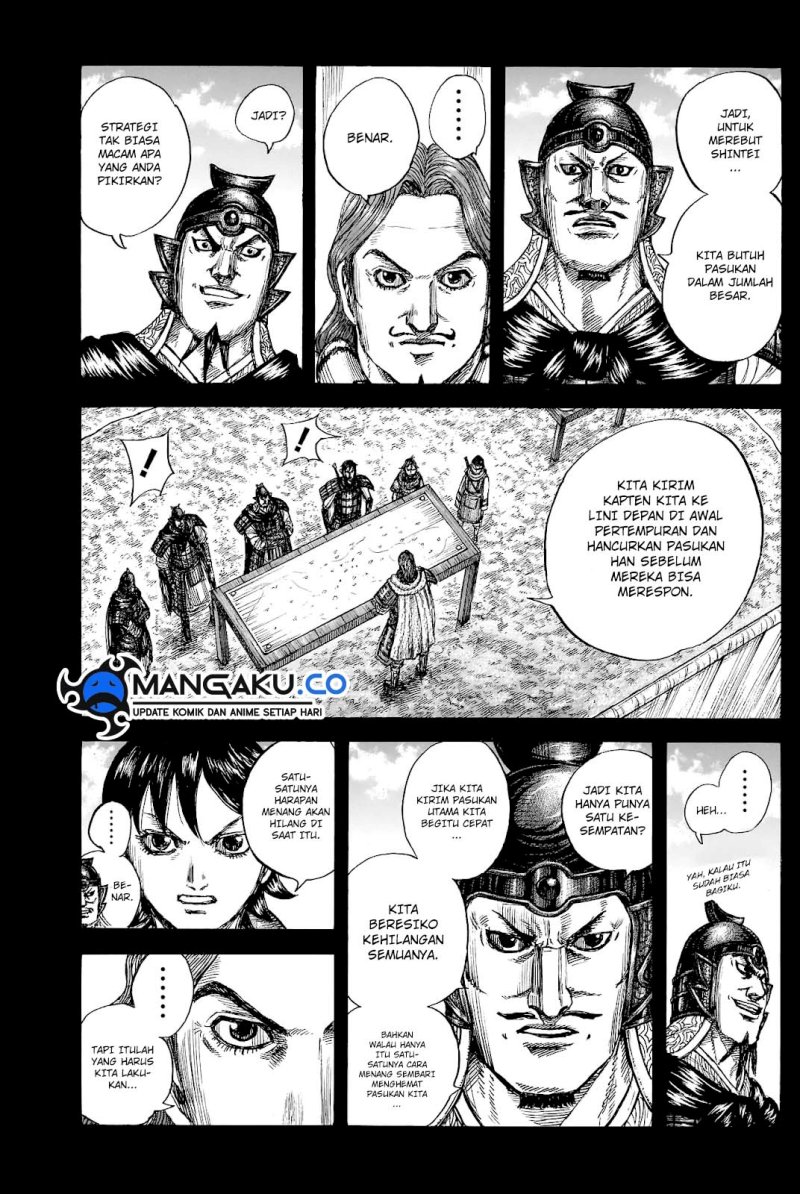 Kingdom Chapter 817 Bahasa Indonesia