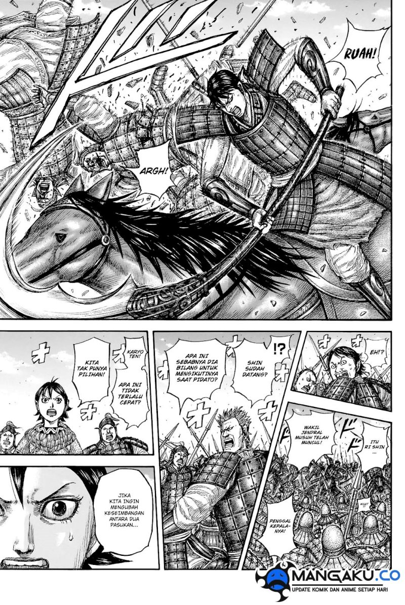 Kingdom Chapter 817 Bahasa Indonesia