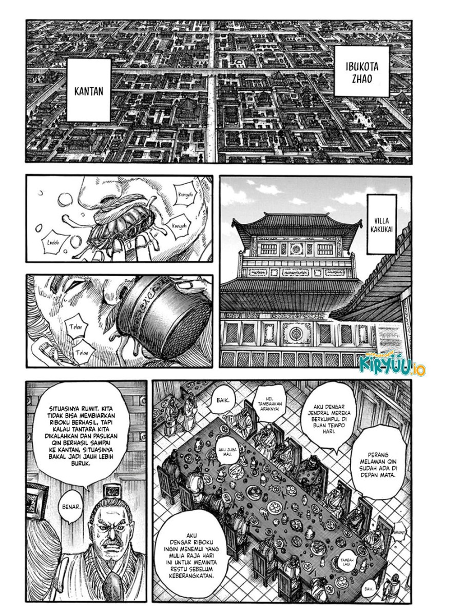 Kingdom Chapter 848 Bahasa Indonesia