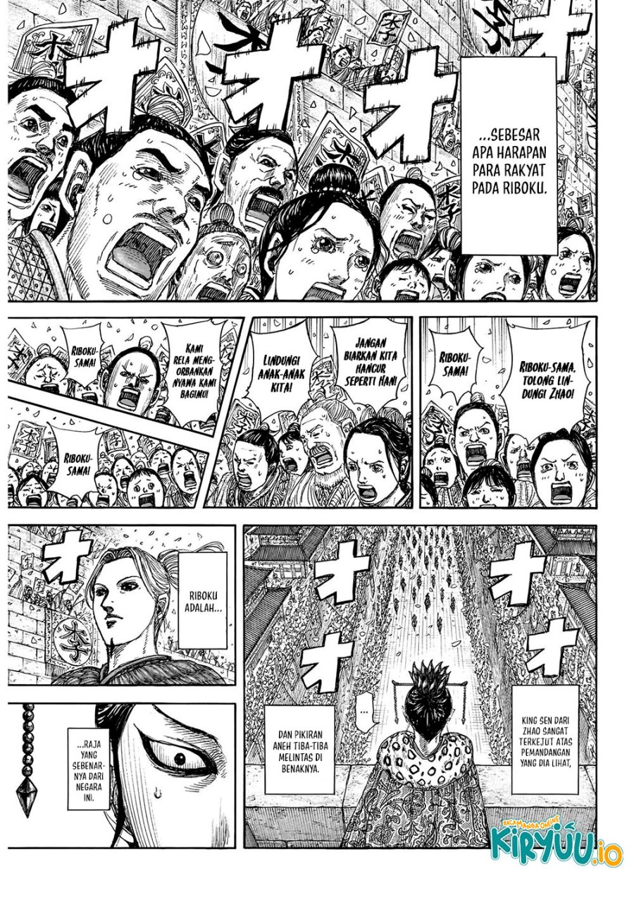 Kingdom Chapter 848 Bahasa Indonesia