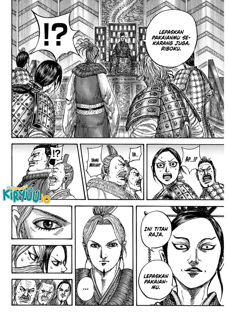 Kingdom Chapter 848 Bahasa Indonesia