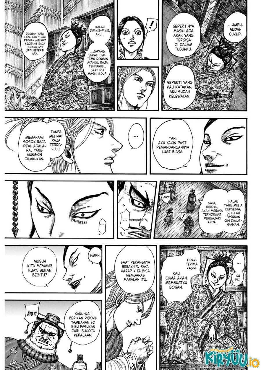 Kingdom Chapter 848 Bahasa Indonesia