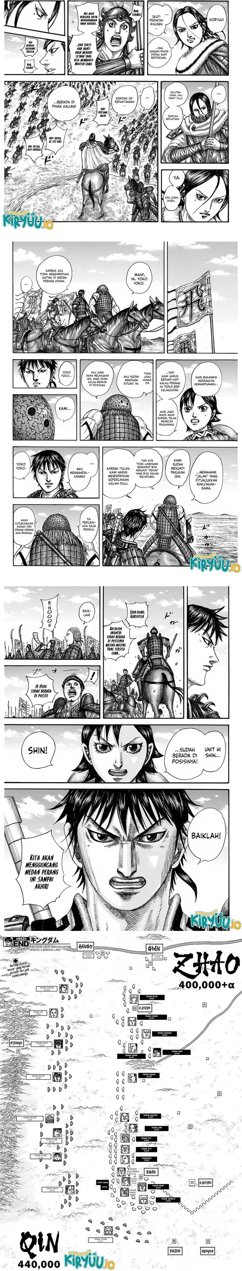 Kingdom chapter 852
