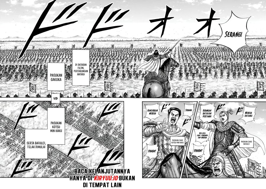 Kingdom Chapter 854 Bahasa Indonesia