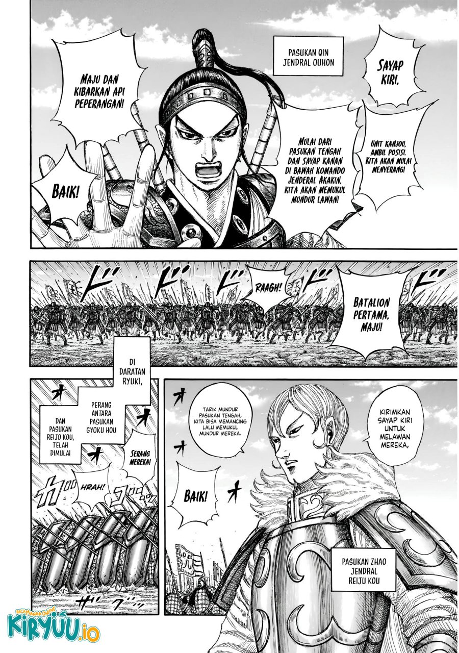 Kingdom Chapter 854 Bahasa Indonesia