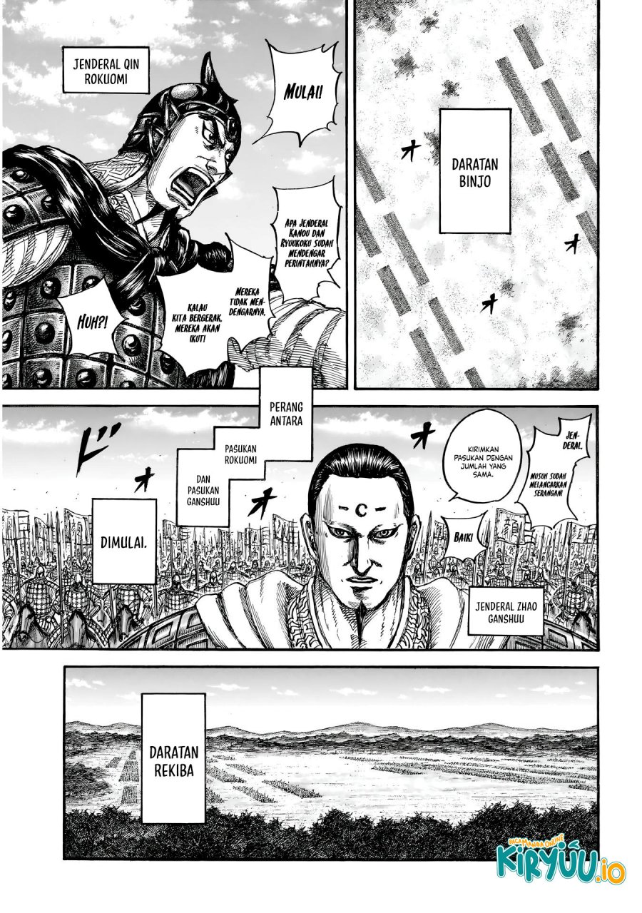 Kingdom Chapter 854 Bahasa Indonesia