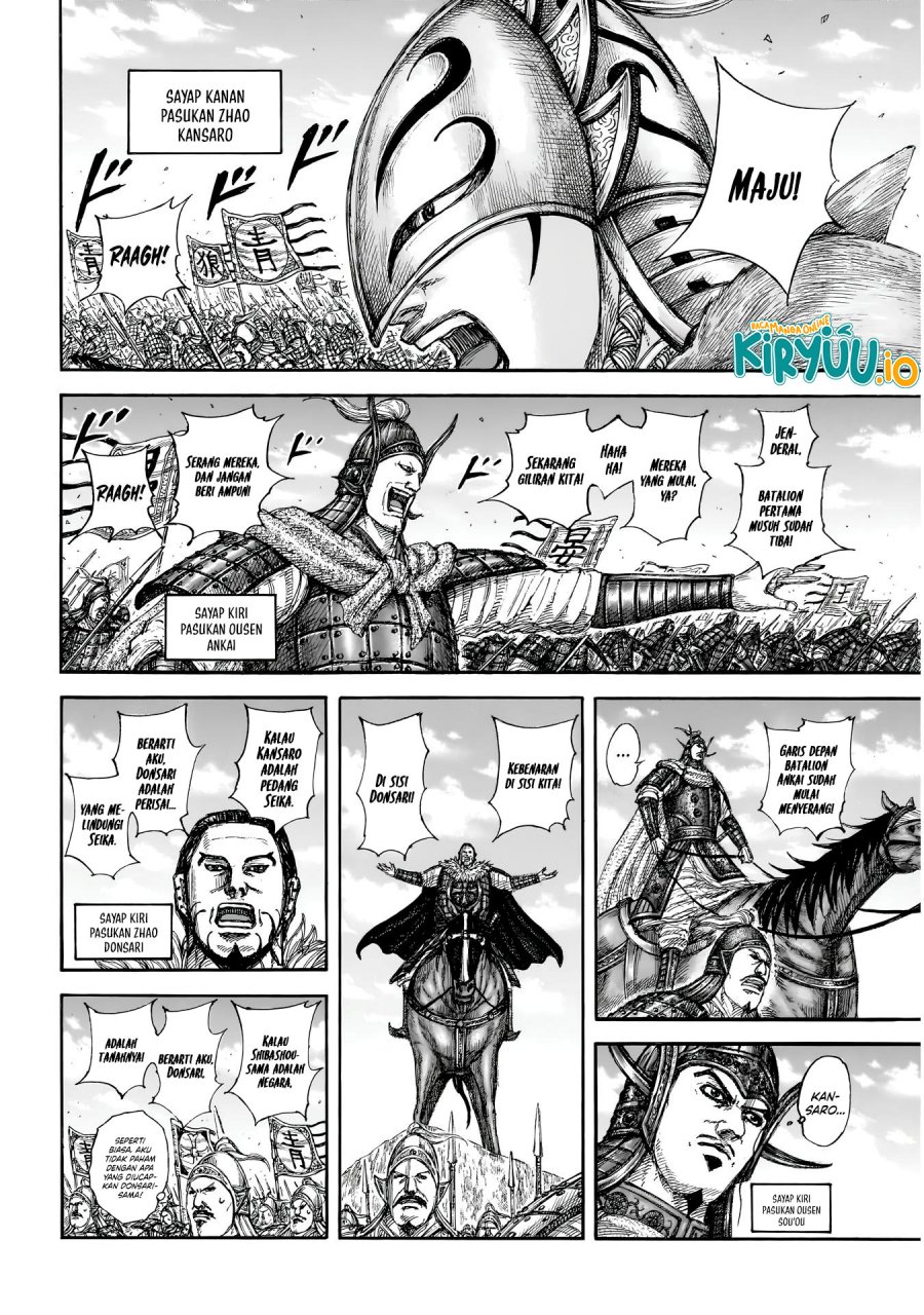 Kingdom Chapter 854 Bahasa Indonesia