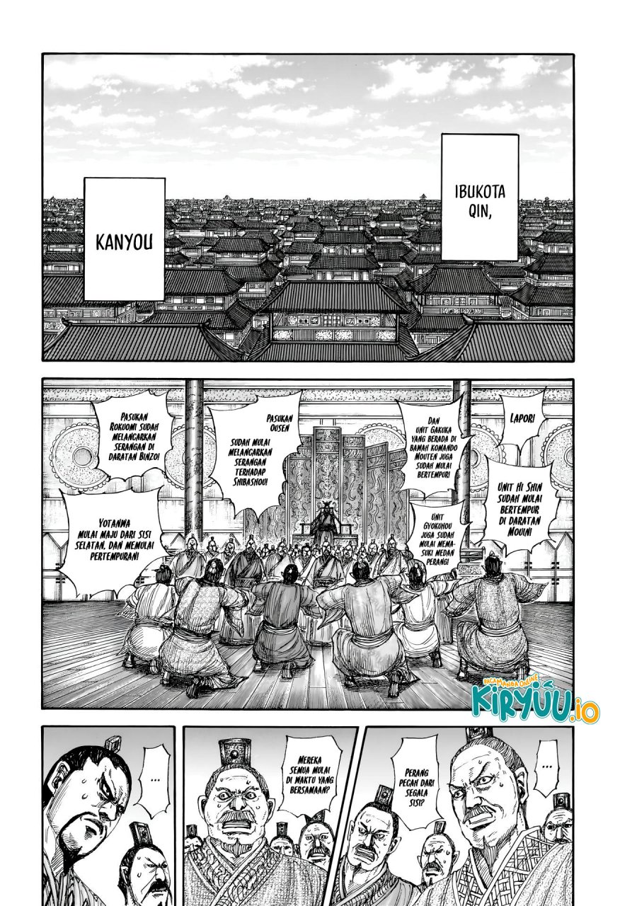Kingdom Chapter 854 Bahasa Indonesia