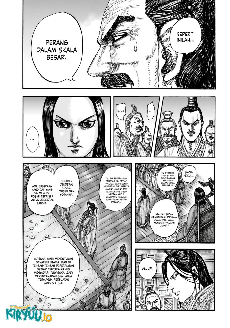 Kingdom Chapter 854 Bahasa Indonesia